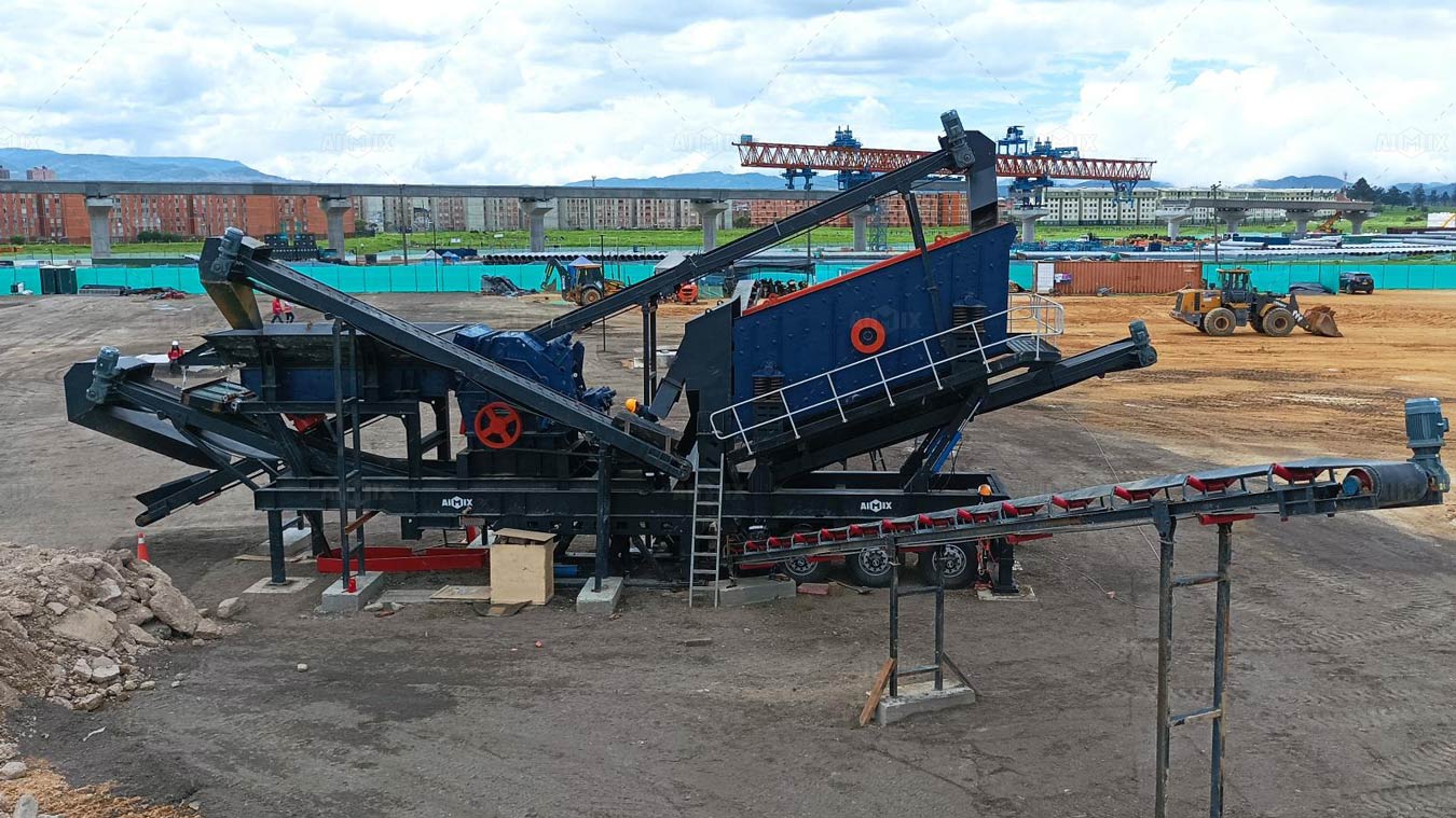 Trituradora de Escombros en Colombia para Procesamiento de Desechos de Construcción